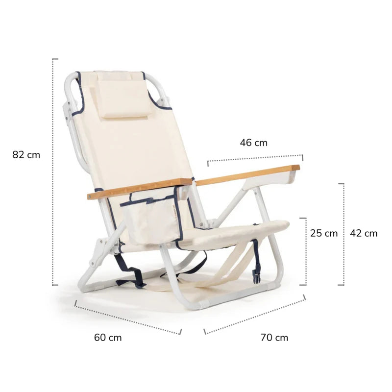 Silla Playa Traveler Vintage Crema Dryhood