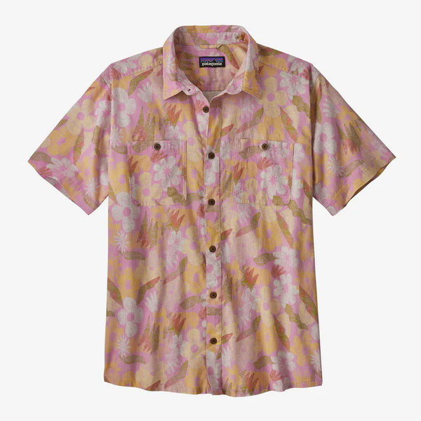 Camisa Back Step Shirt Flores Patagonia