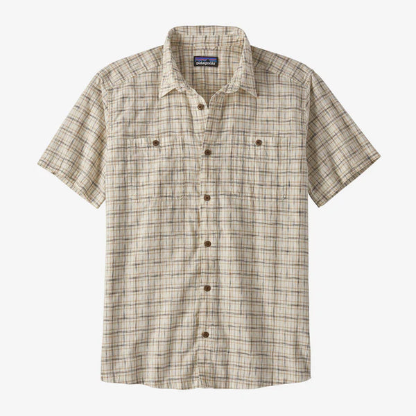 Camisa Back Step Shirt Beige Patagonia