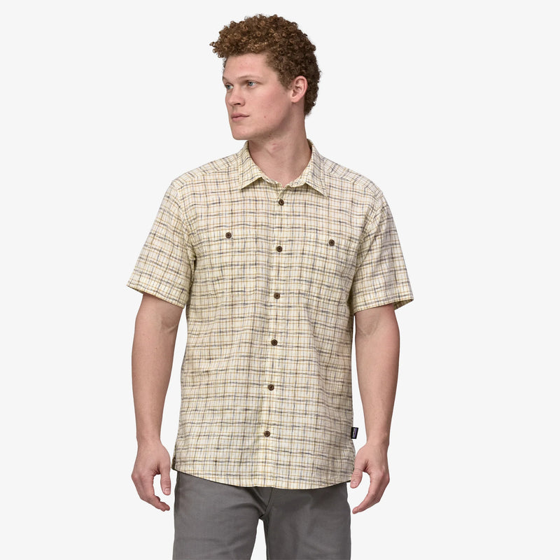 Camisa Back Step Shirt Beige Patagonia