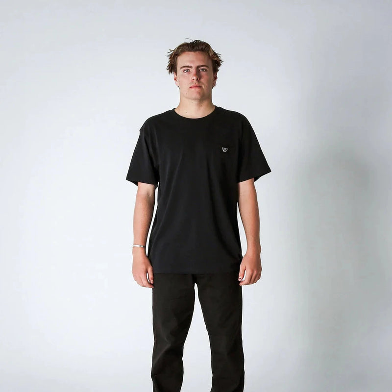 Polera Inner Control T-Shirt Black Rivvia Projects