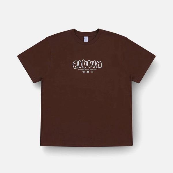 Polera Ripple Graffiti T-Shirt Brown Rivvia Projects