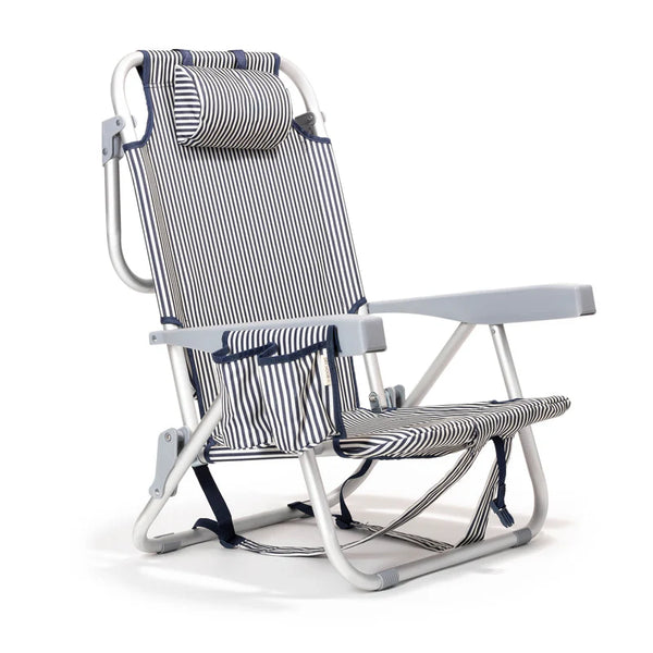 Silla Playa Plegable Traveler Azul Dryhood