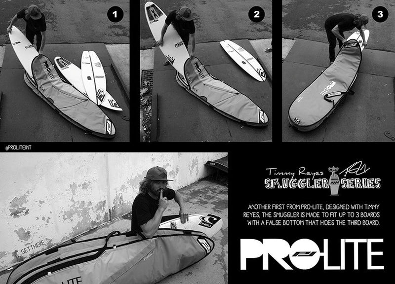 Funda De Viaje Smuggler Series 2+1 Fish/Hybrid/Mid 7'2" Prolite